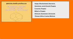 Desktop Screenshot of garsia.math.yorku.ca