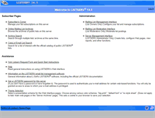 Tablet Screenshot of listserv.yorku.ca