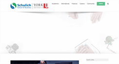Desktop Screenshot of gradblog.schulich.yorku.ca