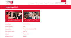 Desktop Screenshot of computing.yorku.ca