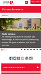 Mobile Screenshot of futurestudents.yorku.ca
