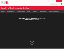 Tablet Screenshot of fes.yorku.ca